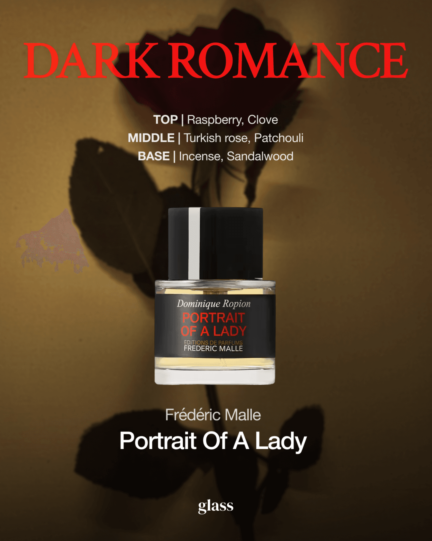 Frédéric Malle Portrait of a Lady, Dark Romance among the best fall perfumes for women
