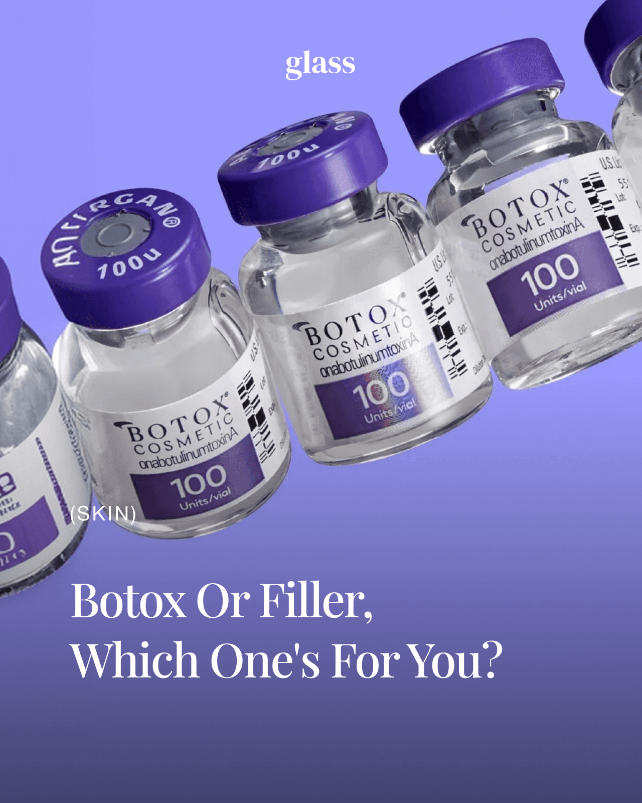 Botox or filler, which one's for you? Botox vs filler explained by Glass Beauty Seoul