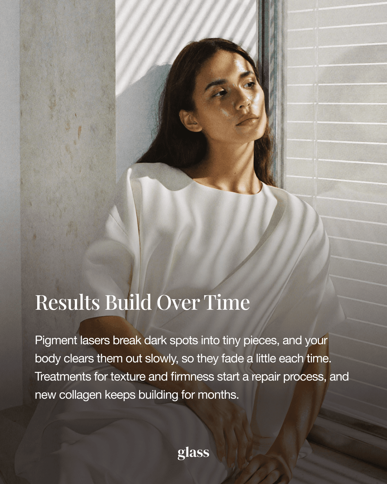 Results build over time — why laser results take several sessions
