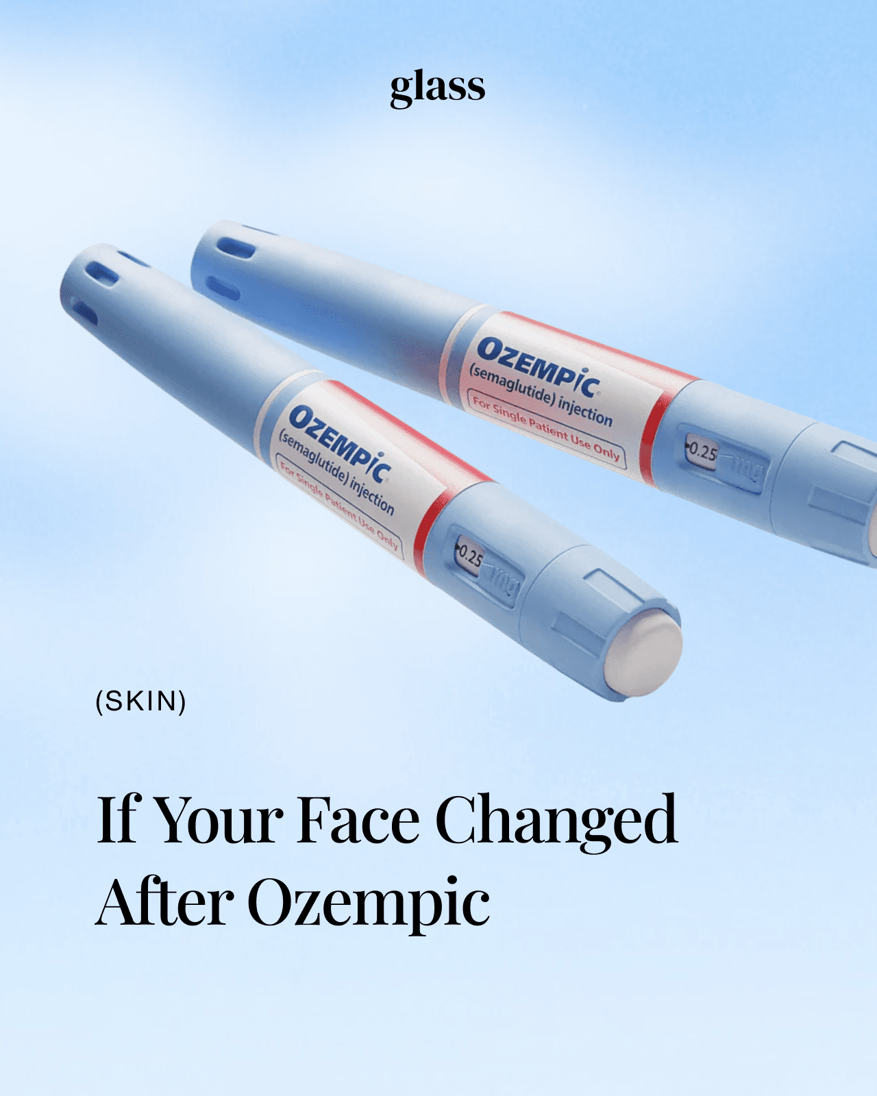 If your face changed after Ozempic — Ozempic face treatment with Sculptra vs filler — Glass Beauty Seoul