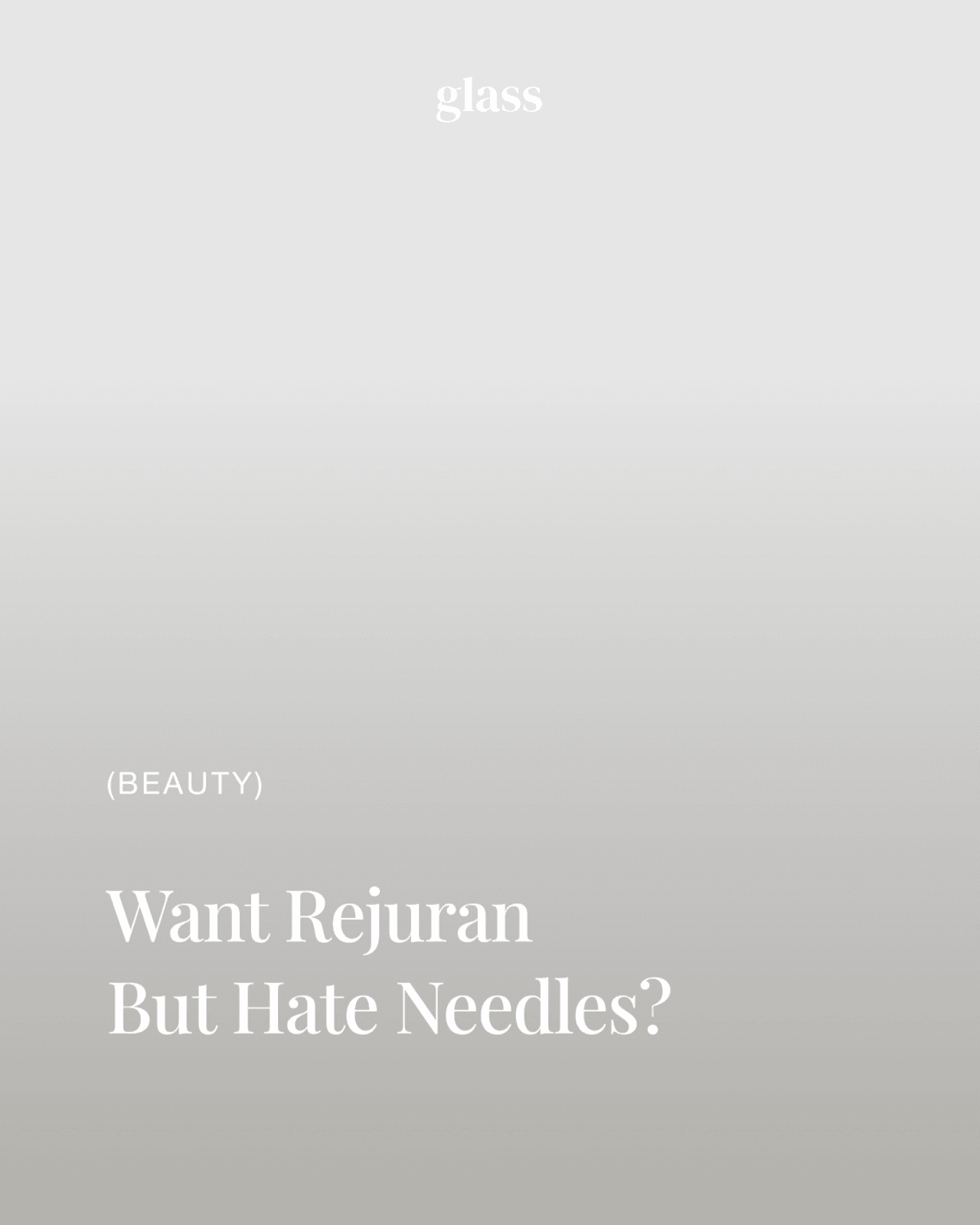 Want Rejuran but hate needles? Topical PDRN serums from Korea — Glass Beauty Seoul