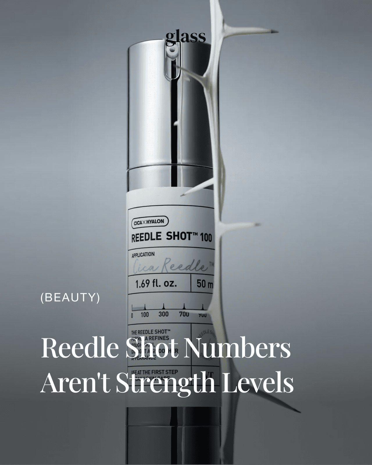 VT Reedle Shot 100 bottle — how to use VT Reedle Shot 100, 300 and 700 — Glass Beauty Seoul