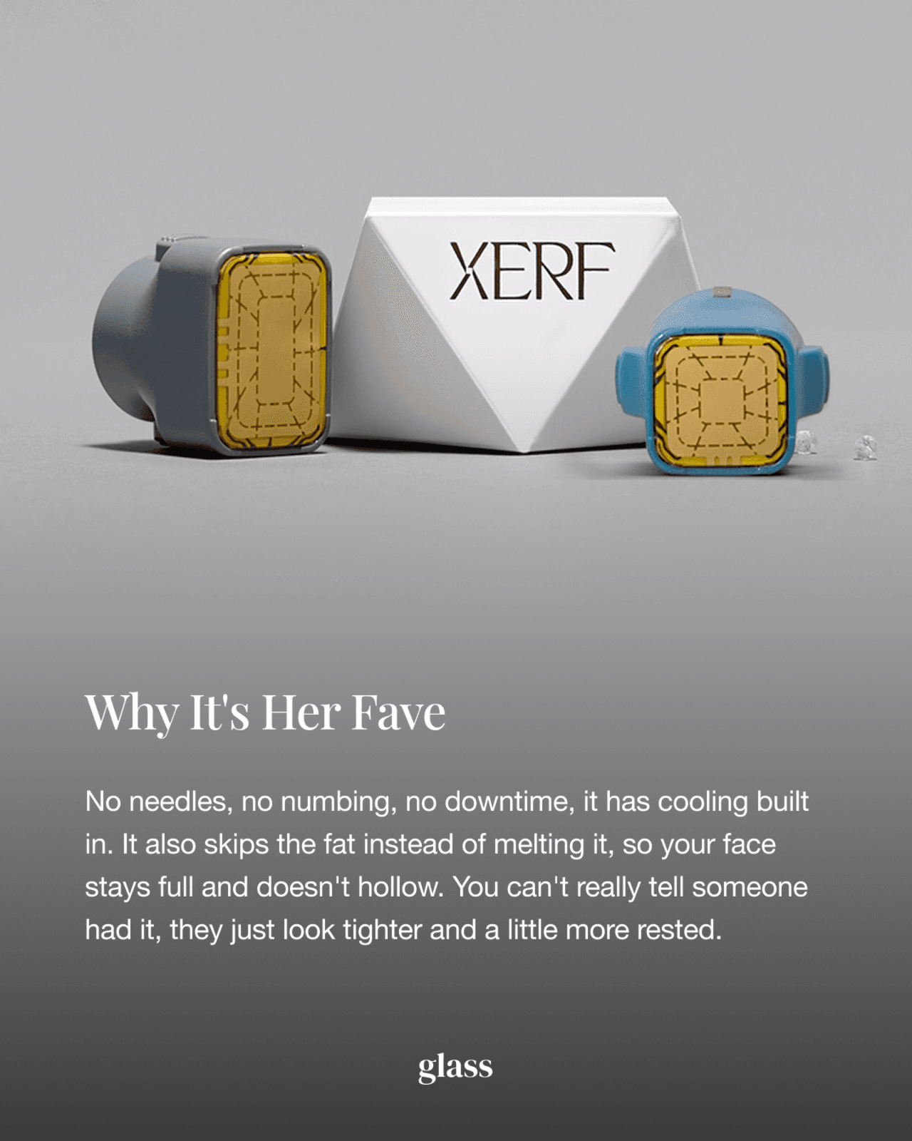 Why XERF is Kim Kardashian's fave: no needles, no numbing, no downtime, and the face doesn't hollow