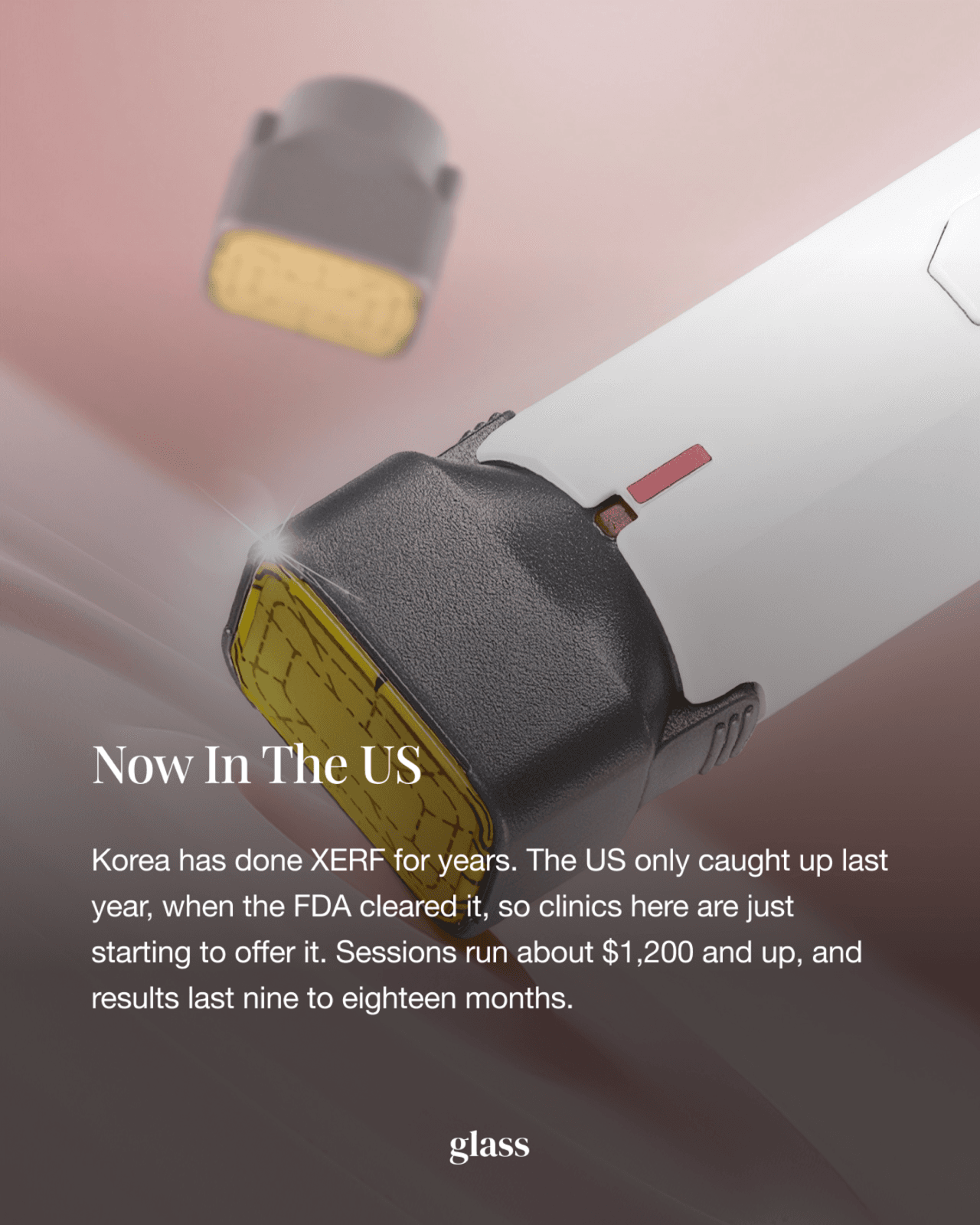 XERF now available in the US after FDA clearance: sessions from $1,200, results lasting 9 to 18 months